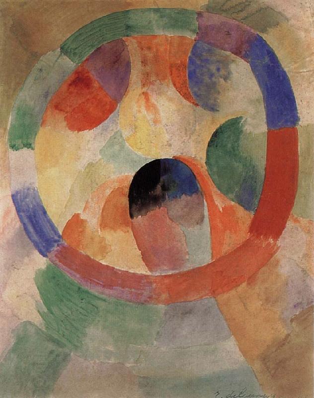 Delaunay, Robert Cyclotron-s shape oil painting picture